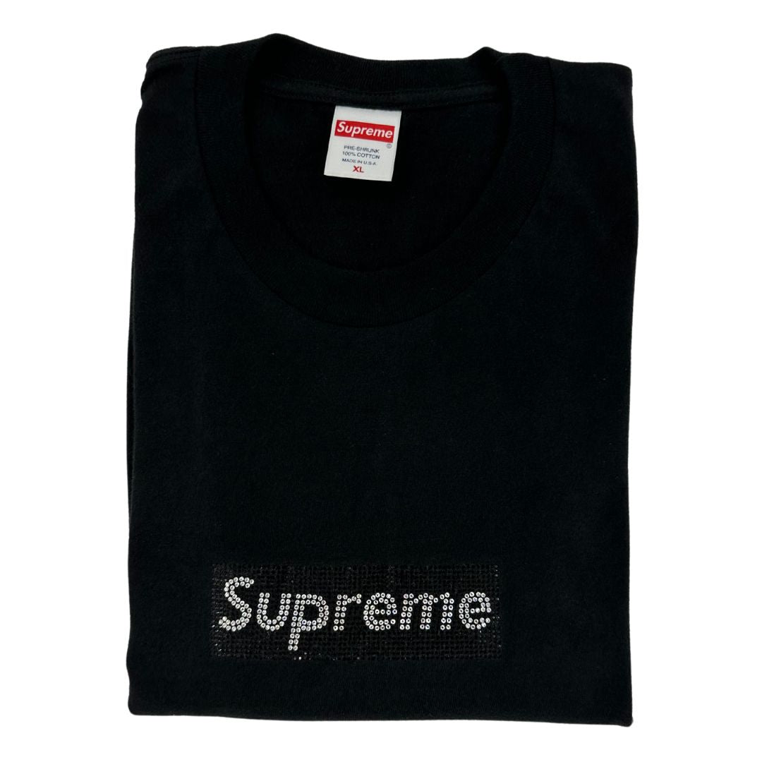 Supreme x Swarovski Box Logo Tee (2019) – thebakeryau