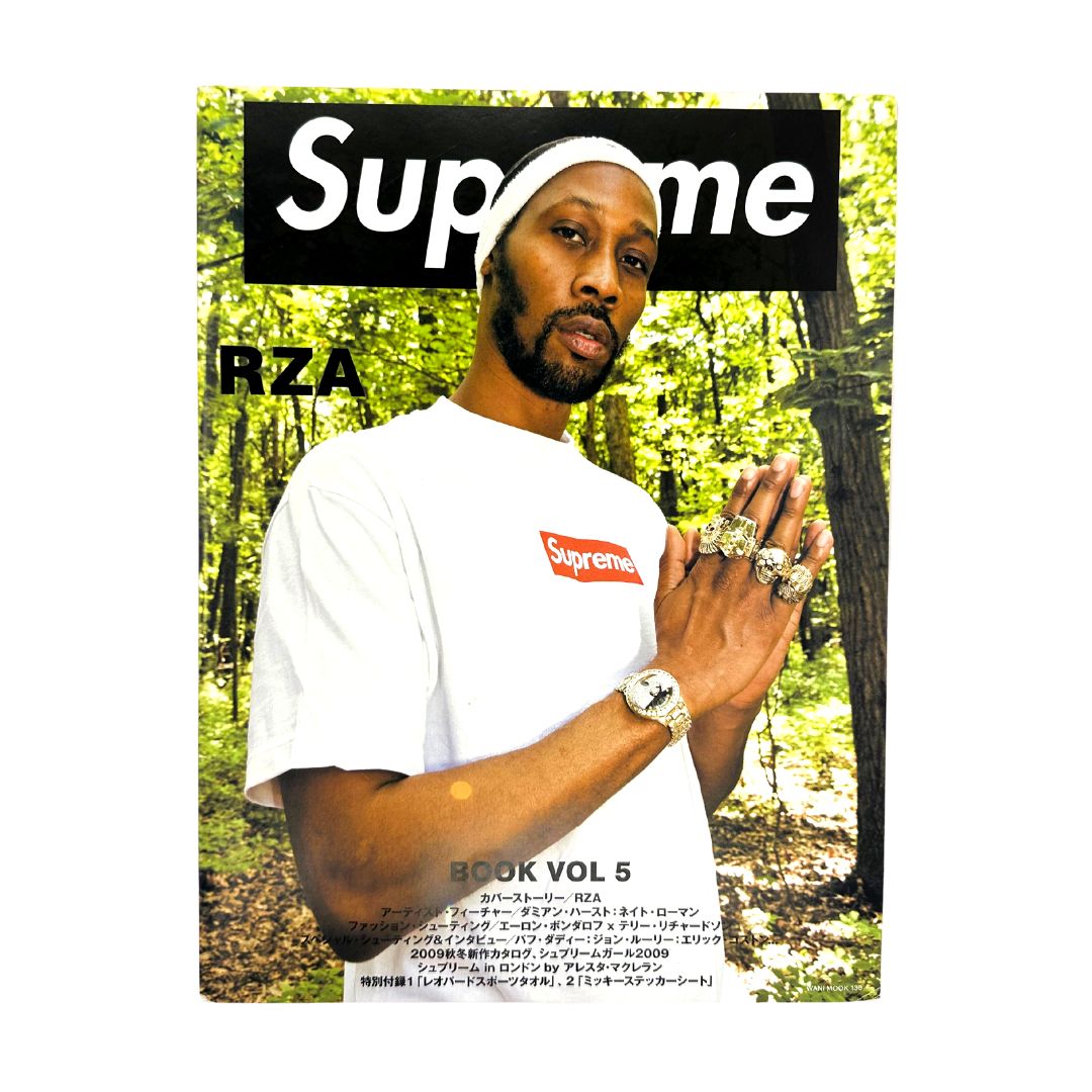Supreme BOOK VOL 5 RZA ステッカー付き Supreme BOOK VOL 5 RZA ステッカー付き