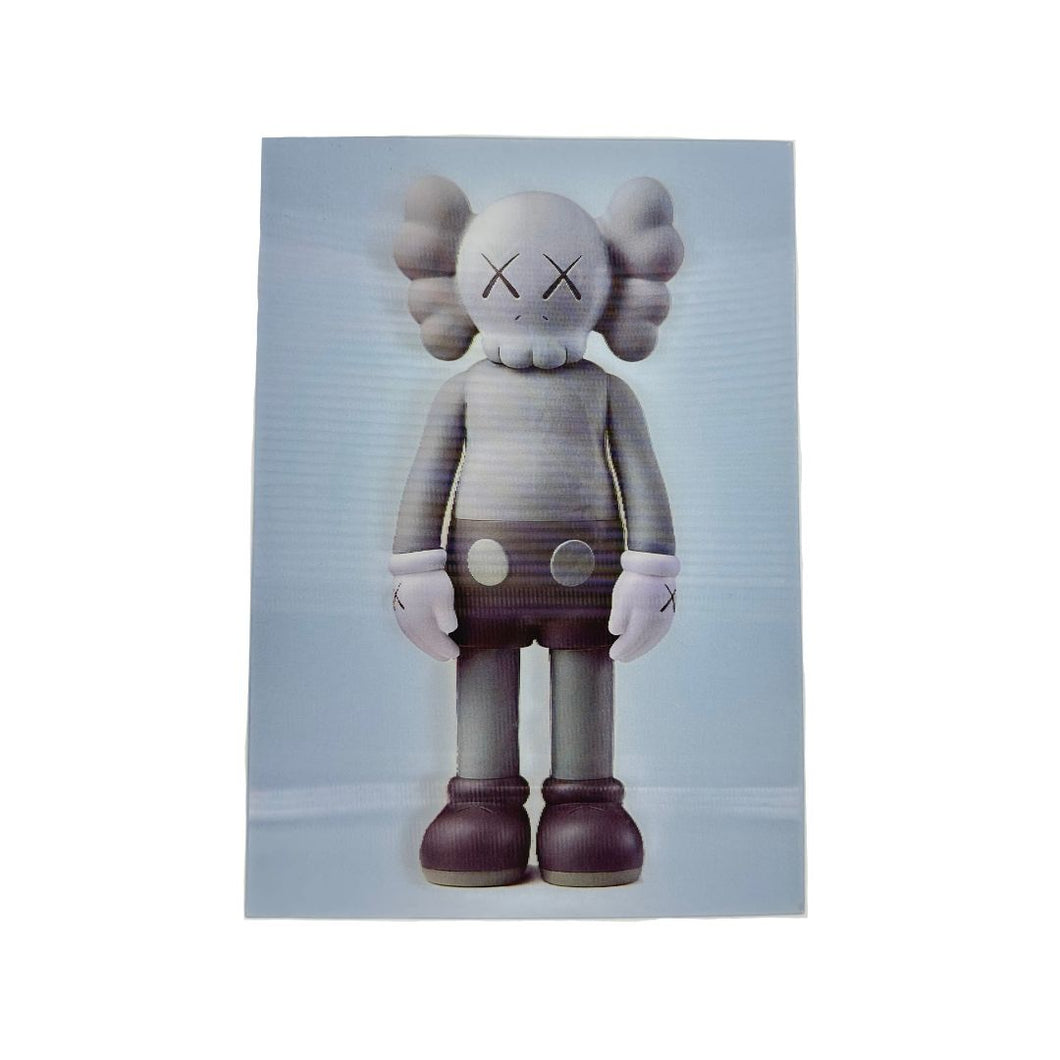 Kaws Lenticular post card